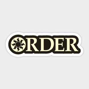 Order Sticker